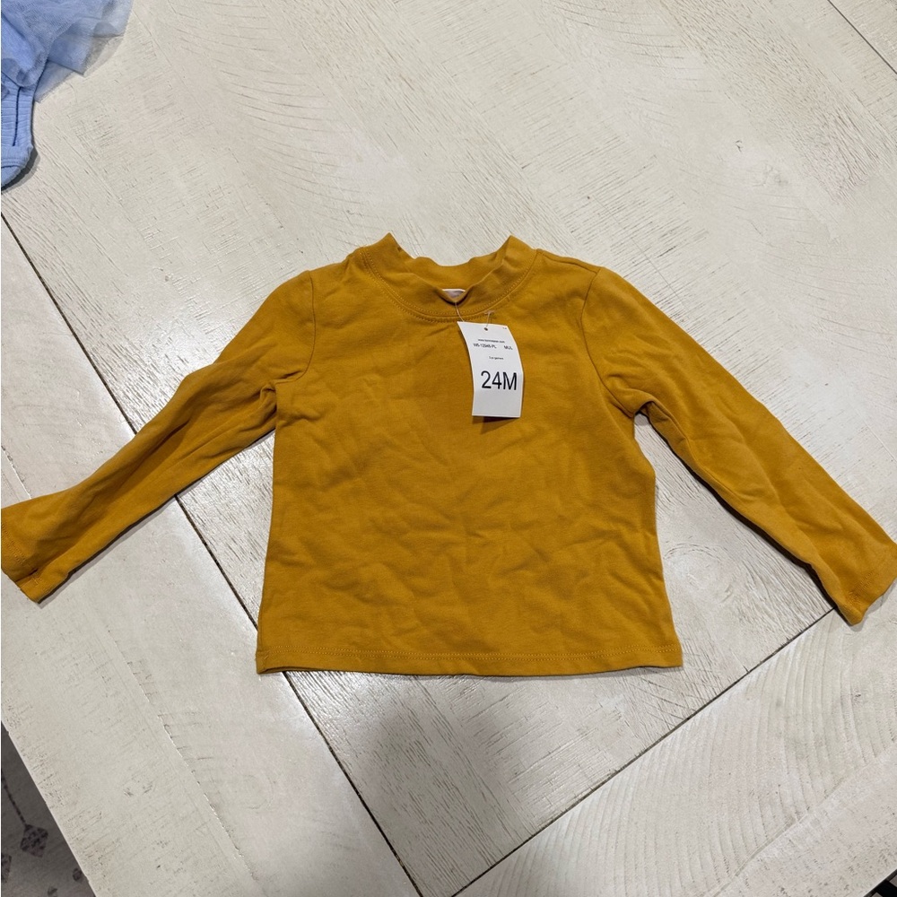 Bonnie Baby Mustard Long Sleeve Tee